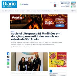 Soulcial Diário de Suzano